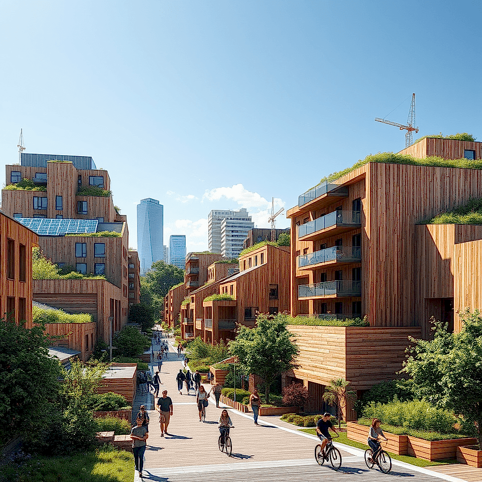 Karbon Emisyonunu Azaltmak İçin Yapılarda Ahşap Kullanımı